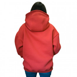 Худи оверсайз однотонное без печати