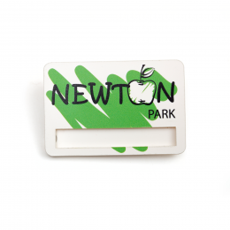 Бейдж с окном, акрил, УФ-печать