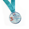 Медаль из акрила 1-слойная с УФ-печатью