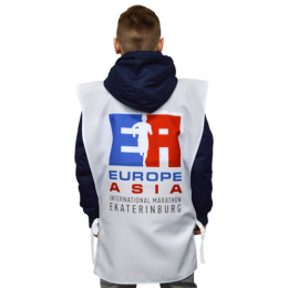 Манишка с полной запечаткой, материал: оксфорд