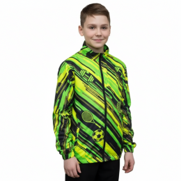 Ветровка без капюшона детская, материал: дюспо без подклада