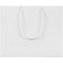 Пакет бумажный с ламинацией Lami Tote S, белый