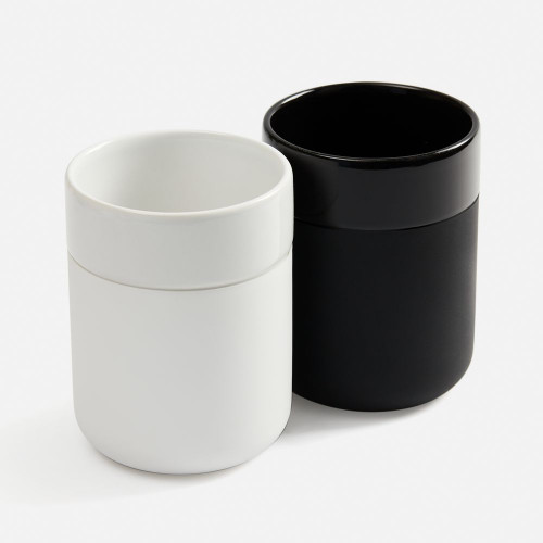 Кружка Nabo с силиконовым держателем, черная