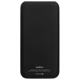 Аккумулятор с подсветкой markBright City, 10000 мАч, черный