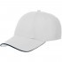 Бейсболка Canopy, белая с темно-синим кантом Бейсболка Canopy, белая с темно-синим кантом