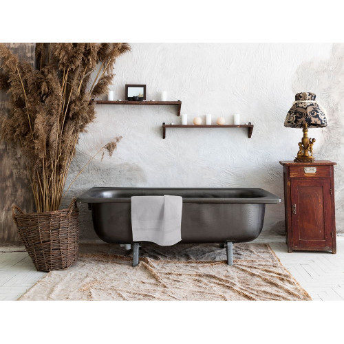 Полотенце Molan, среднее, светло-серое