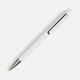 Ручка шариковая Dominanta, белая с черным