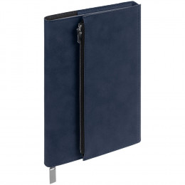 Ежедневник Grace на заказ, недатированный, темно-синий
