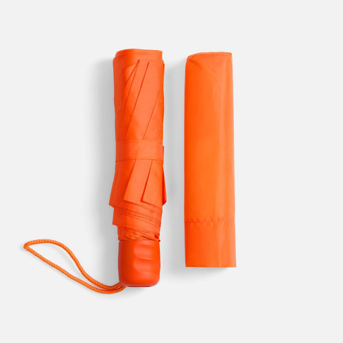 Зонт складной Basic, оранжевый