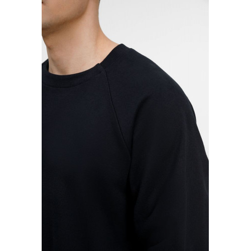 Свитшот унисекс Avenu, черный