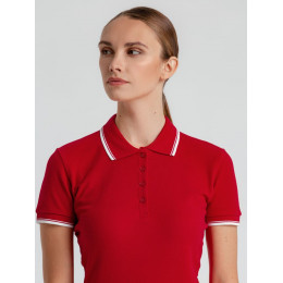 Рубашка поло женская Practice Women 270, белая с темно-синим