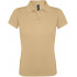 Рубашка поло женская Prime Women 200 бежевая Рубашка поло женская Prime Women 200 бежевая