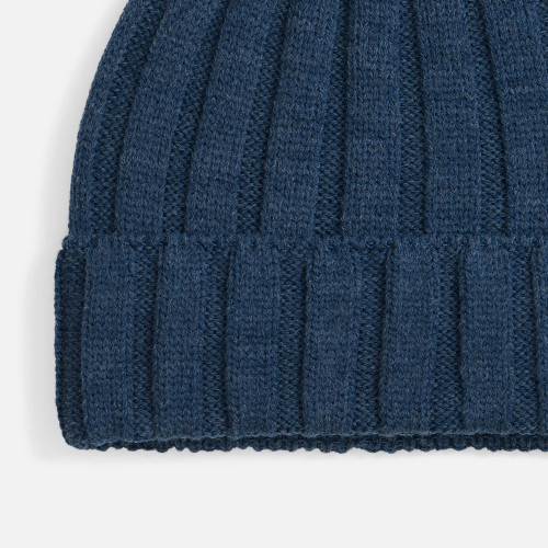 Шапка Metelitsa, синий меланж (джинс)