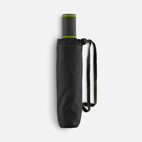 Зонт складной AOC Mini с цветными спицами, зеленое яблоко