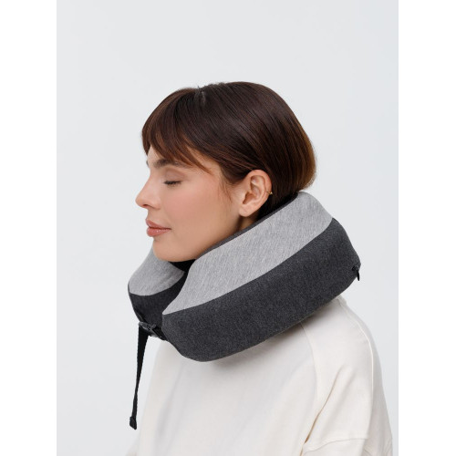 Дорожная подушка Piligrim, серая