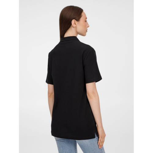 Рубашка поло унисекс Tervise, черная