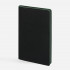 Ежедневник Trait, недатированный, черный с зеленым Ежедневник Trait, недатированный, черный с зеленым