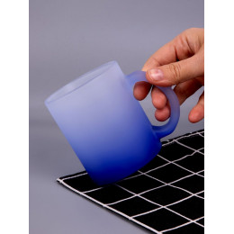 Кружка Grade Fade для сублимационной печати, матовая, синяя