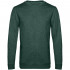 Свитшот унисекс Set In, темно-зеленый меланж Свитшот унисекс Set In, темно-зеленый меланж