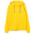 Толстовка на молнии с капюшоном Unit Siverga, желтая
