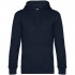 Толстовка с капюшоном унисекс King, темно-синяя
