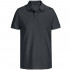 Рубашка поло унисекс Pacific, темно-серая (графит) Рубашка поло унисекс Pacific, темно-серая (графит)