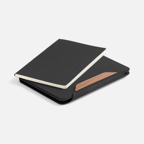 Папка с блокнотом Firmans Mini, черная