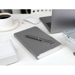 Ручка шариковая Ringa, серая