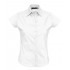 Рубашка женская с коротким рукавом Excess, белая Рубашка женская с коротким рукавом Excess, белая