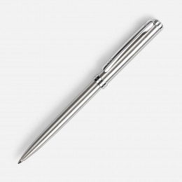 Ручка шариковая Delgado, серебристая