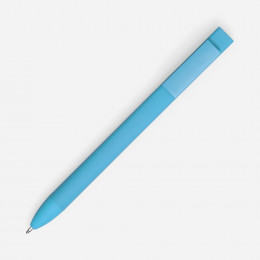 Ручка шариковая Swiper SQ Soft Touch, голубая