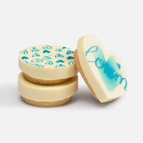 Набор из 3 печений Dream White на заказ