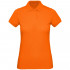 Рубашка поло женская Inspire, оранжевая Рубашка поло женская Inspire, оранжевая