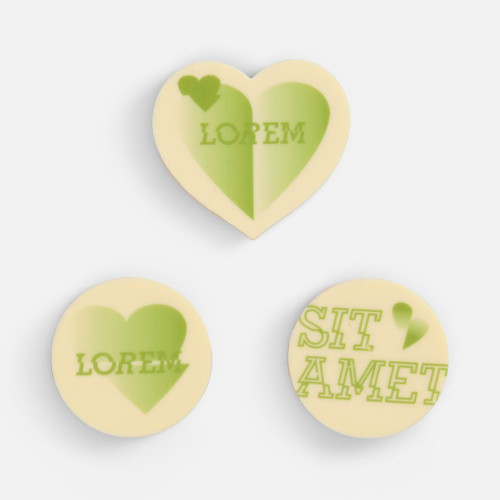 Набор из 3 печений Dream White на заказ