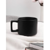 Чашка Jumbo в коробке матовая, черная