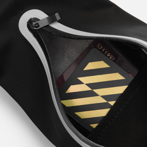 Спортивная поясная сумка Springa, черная