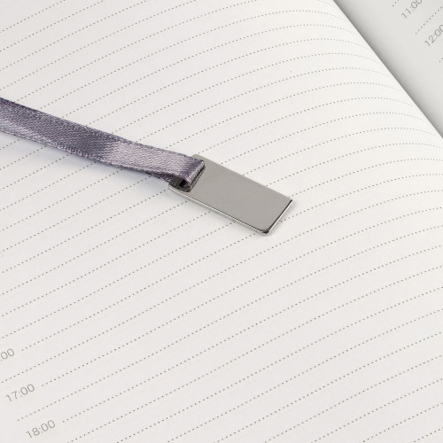 Ежедневник Grace на заказ, недатированный, темно-синий