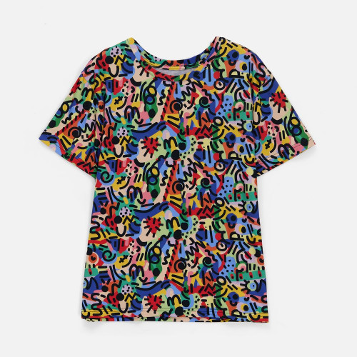 Футболка унисекс Senti с полной запечаткой на заказ