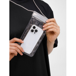 Водонепроницаемый чехол для телефона Aqualock, серый