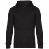 Толстовка с капюшоном унисекс King, черная