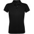 Рубашка поло женская Prime Women 200 черная Рубашка поло женская Prime Women 200 черная