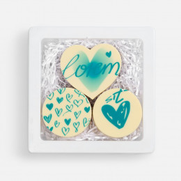 Набор из 3 печений Dream White на заказ