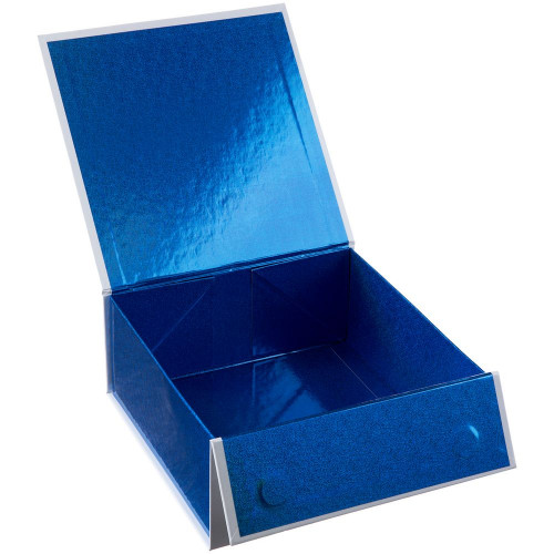 Коробка складная Gallant, M, белая с синим