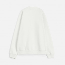 Бомбер унисекс AtmosWear, молочно-белый