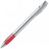 X-9 SAT, ручка шариковая, красный/серебристый, металл/пластик