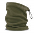 Шарф-бафф HOTTY-S с регулятором шнура, оливковый, флис, 100% полиэстер, 230 г/м2
