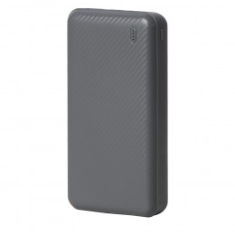 Универсальный аккумулятор Rib 20 (20000 мАч), серый, 14,1х6.9х2,8 см