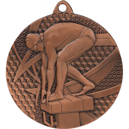 Медаль Плавание MMC7450/B (50) G-2.5мм