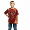 Футболка с полной запечаткой детская, модель с коротким рукавом, материал бифлекс 28/116 (6 лет)