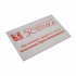 Табличка с цветной печатью, материал: двухслойный пластик 15х30, толщина 1,6 мм Табличка с цветной печатью, материал: двухслойный пластик 15х30, толщина 1,6 мм